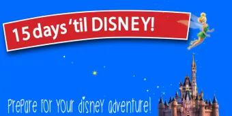 15 Days 'til Disney! 15 Days 'til Disney!