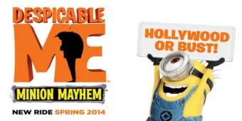 Despicable Me Arriving at Universal Studios Hollywood in 9 Days!
