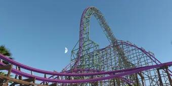 Track Completed For Iron Gwazi at Busch Gardens Track Completed For Iron Gwazi at Busch Gardens