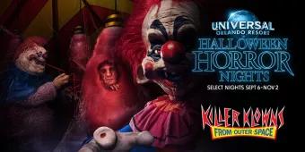 'Killer Klowns From Outer Space' are Returning to Halloween Horror Nights! 'Killer Klowns From Outer Space' are Returning to Halloween Horror Nights!