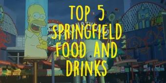 Top 5 Springfield Foods and Drinks to try at Universal Studios!