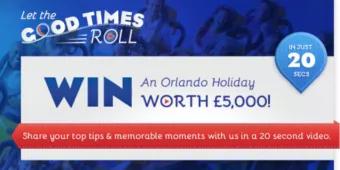 Win an Orlando Theme Park Holiday Worth £5,000!