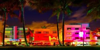 Art Deco District von Miami Beach