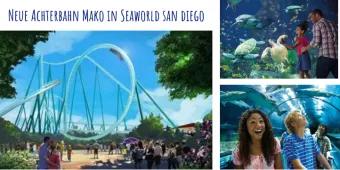 Bald in SeaWorld San Diego: Kalifornien's schnellste Achterbahn Bald in SeaWorld San Diego: Kalifornien's schnellste Achterbahn