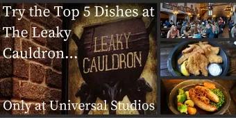 A Home From Home: Top 5 Dishes at the Leaky Cauldron at Universal Studios