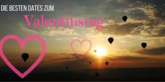 Zum Valentinstag hoch hinaus Zum Valentinstag hoch hinaus