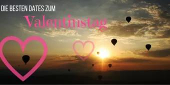 Zum Valentinstag hoch hinaus