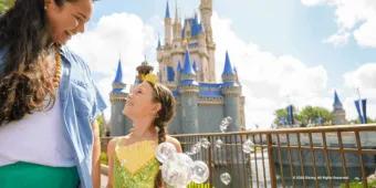 Guests at Magic Kingdom Park