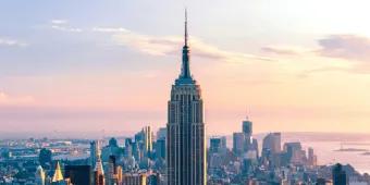 Empire State Building in New York City, USA