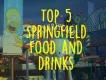 Top 5 Springfield Foods and Drinks to try at Universal Studios! Top 5 Springfield Foods and Drinks to try at Universal Studios!
