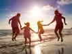 Family fun at the beach