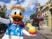 Donald Duck at Disneyland Paris