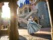 Cinderella at Magic Kingdom Cinderella dancing behind Cinderella Castle at Magic Kingdom