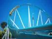 SeaWorld Coaster Concept Art Digital concept art of the track on the new SeaWorld rollercoaster