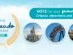 The Orlando Awards The Orlando Awards logo next to images from Orlando theme parks