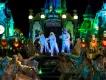 Mickey's Boo To You Halloween Parade The hitchhiking ghosts on a parade float in Mickey's Boo To You Halloween Parade