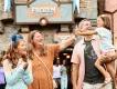 Frozen Ever After at Walt Disney World A family high-fiving while walking away from the Frozen Ever After Ride at Disney World
