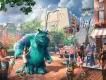 Monsters, Inc. Land coming to Walt Disney World Resort Concept art of Sulley walking through a new Monsters, Inc. themed land at Walt Disney World