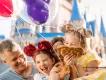 A family enjoying themselves at Magic Kingdom Park