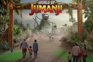 A concept photo of what World of Jumanji will look like