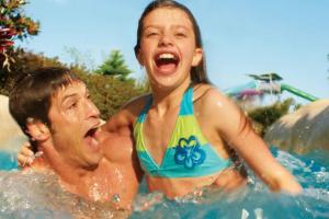 Gäste im Wasserpark Aquatica Orlando