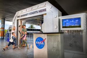 Eingangstor zu Kennedy Space Center