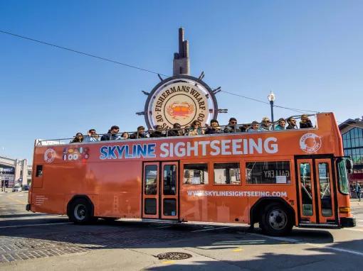 Hop-on Hop-Off Double Decker Bus Tour of San Francisco