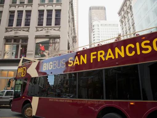 Premium One Day Big Bus Tours Ticket with Alcatraz