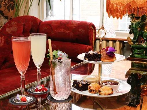 Cream Cakes and Cocktails for Two at Mr Fogg's Gin Parlour, Covent Garden - Experience Voucher