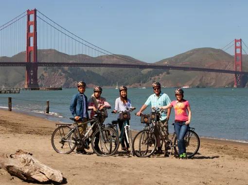 California Sunset San Francisco Bike Tour