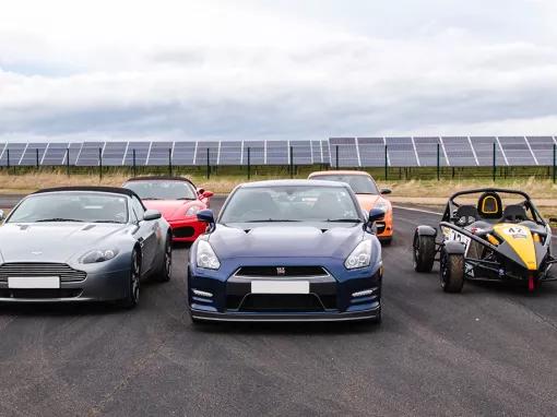 Five Supercar Blast plus High Speed Passenger Ride and Photo Experience Voucher