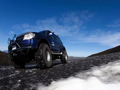 Golden Circle Super Jeep Tour with Snow Mobile Expedition