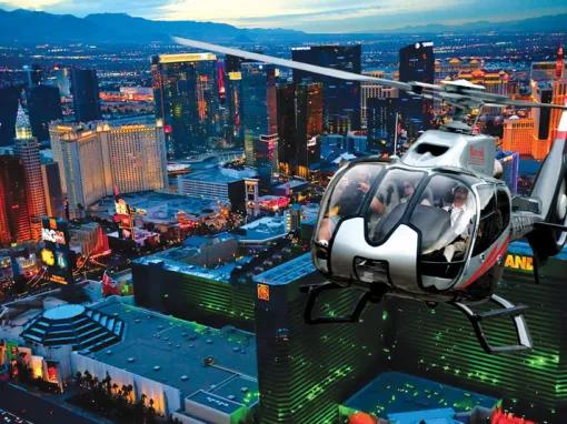 Las Vegas Strip Helicopter Night Flight