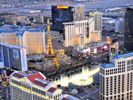 Las Vegas Strip Helicopter Night Flight