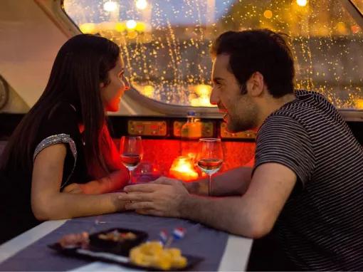 Candlelight Cruise Including Wine and Cheese