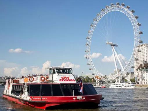 River Thames Hop-on Hop-off Sightseeing Cruise & Tower of London Combo Ticket