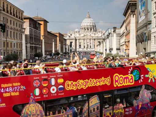 Rome Hop-on/Hop-off Double Decker Bus Tour
