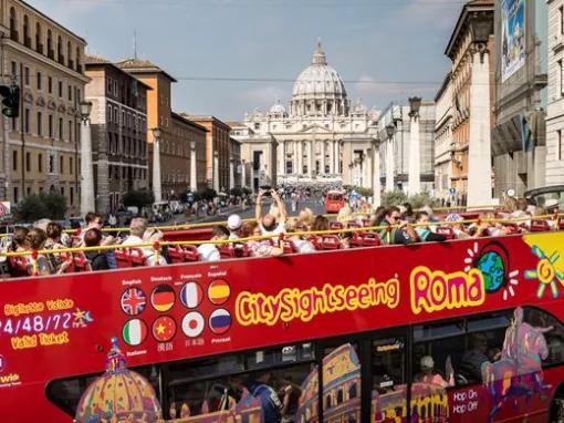 Rome Hop-on/Hop-off Double Decker Bus Tour