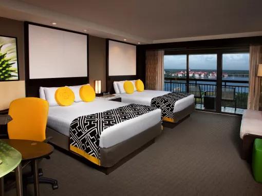 Theme Park View - Atrium Club Level Theme Park View - Atrium Club Level