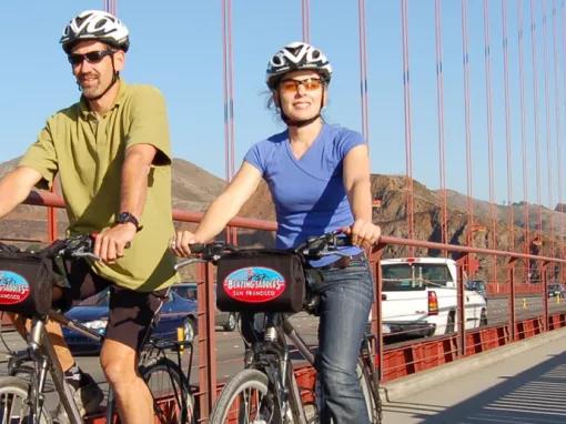Bike the Bay over the Golden Gate Bridge to Sausalito