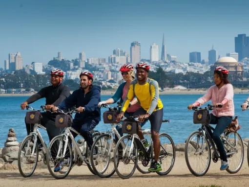 Bike the Bay over the Golden Gate Bridge to Sausalito