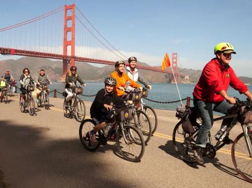 Bike the Bay over the Golden Gate Bridge to Sausalito