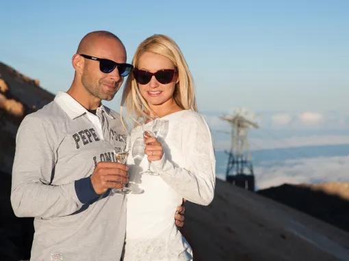 Sunset and Stars on Mount Teide 
