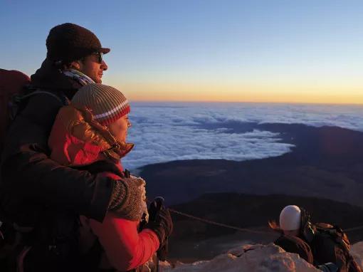 Sunset and Stars on Mount Teide 