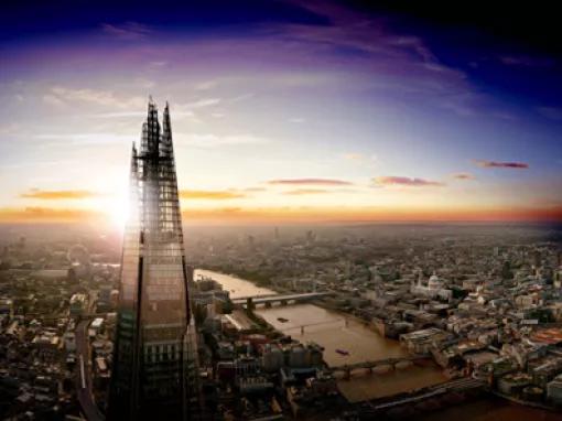 The View from The Shard with a Three Course Meal for Two Experience Voucher