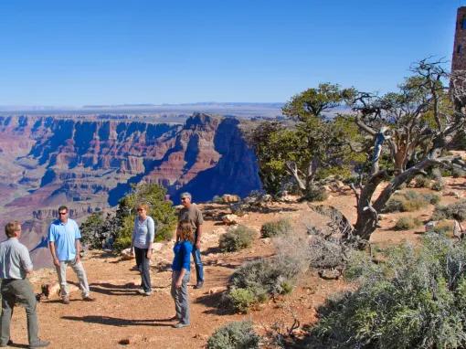 The Desert View of the Grand Canyon