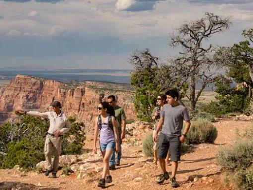 The Desert View of the Grand Canyon