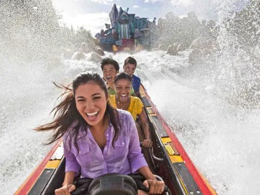 Dudley Do-Right's Ripsaw Falls at Universal's Islands of Adventure