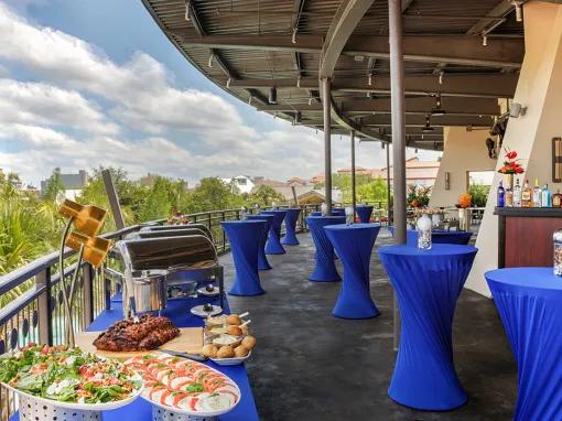 Outdoor Terrace at Planet Hollywood Orlando