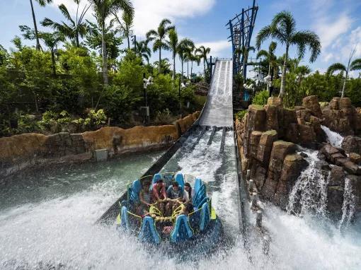 Infinity Falls at SeaWorld Orlando